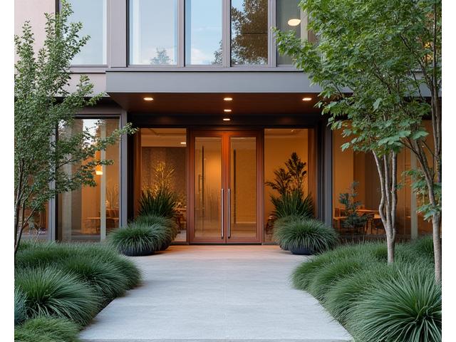 Hearthwell Collective office building exterior in Portland, Oregon with natural light.